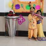 Janmastami celebration in Millennium World School, Moradabad On this auspicious day of Janmastami, we're proud to quote Mahatma Gandhi, the father of the nation who said that ' Religions are different roads converging up at the same point.